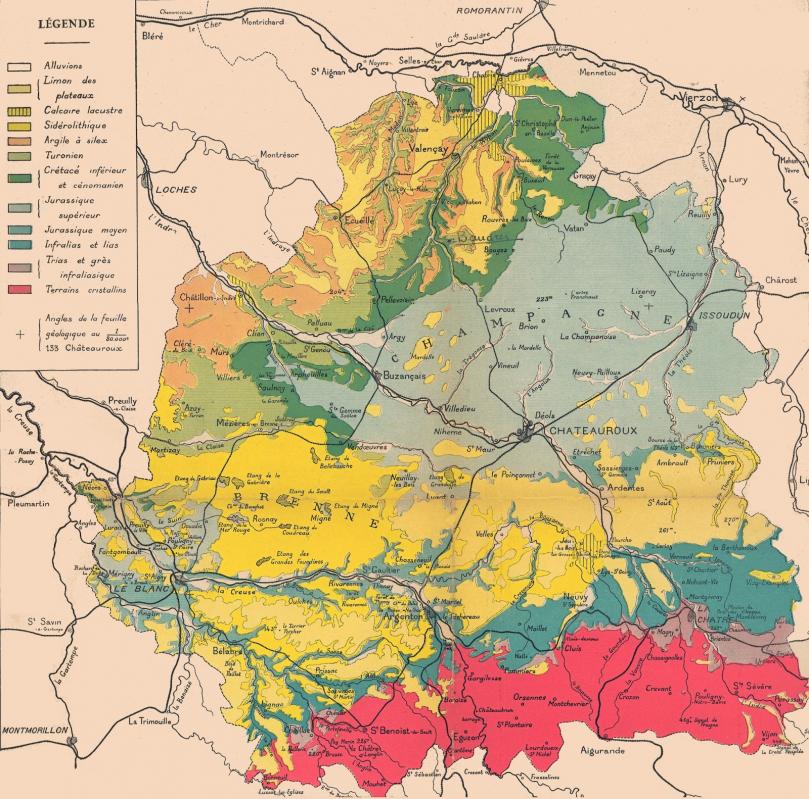 Indre geologie
