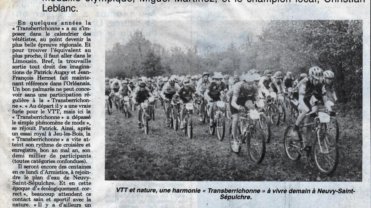 1996 Une Transberrichonne olympique