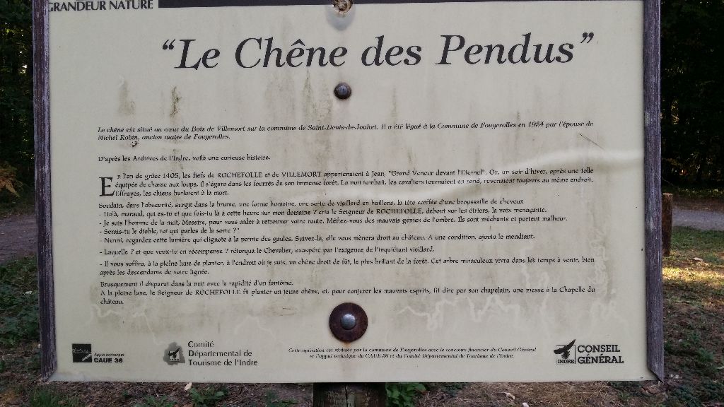 La legende du bois des pendus